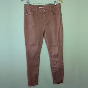 Old Navy Rockstar Super Skinny Jeans in Orange Size 12